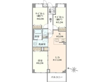 【東京都/新宿区下落合】グランツオーベル目白近衛町 間取り図