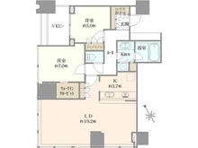 【東京都/港区三田】シティタワー麻布十番 間取り図