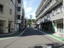 【東京都/港区東麻布】麻布狸穴ナショナルコート 前面道路