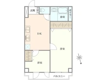 【東京都/港区東麻布】麻布狸穴ナショナルコート 間取り図