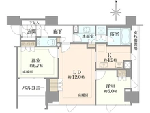 【東京都/千代田区麹町】麹町パークハウス 間取り図