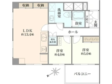 【東京都/港区元麻布】ロイヤル元麻布ガーデン 間取り図