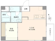 【東京都/港区麻布十番】エスポワール麻布 間取り図