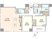 【東京都/港区麻布台】グランスイート麻布台ヒルトップ 間取り図