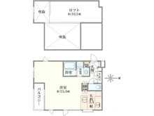 【東京都/港区高輪】デュオ・スカーラ高輪 間取り図