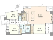 【東京都/港区三田】三田ガーデンハウス 間取り図