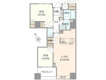 【東京都/港区新橋】新橋プラザビルコアレジデンス 間取り図
