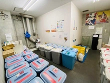 【東京都/港区元麻布】トゥールブランシュ麻布 ゴミ置き場（24時間・1F）