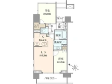 【東京都/港区南麻布】シティハウス南麻布一丁目 間取り図