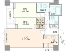 【東京都/港区南青山】南青山テラス　常盤松フォレスト C棟 間取り図