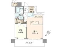 【東京都/品川区小山】パークシティ武蔵小山　ザ　タワー 間取り図