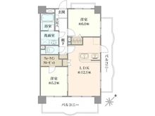 【東京都/新宿区山吹町】藤和シティホームズ神楽坂 間取り図