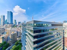 【東京都/港区三田】三田ガーデンヒルズ ノースヒル 眺望：東京タワー、麻布台を望む眺望（天候による）