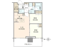 【東京都/中央区晴海】HARUMI　FLAG　SUN　VILLAGE T棟 間取り図