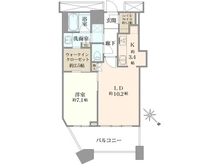【東京都/港区芝浦】芝浦アイランドケープタワー 間取り図