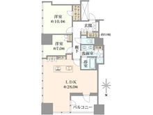 【東京都/港区三田】三田ガーデンヒルズ サウスヒル 間取り図