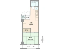 【東京都/港区三田】セントラル三田 間取り図