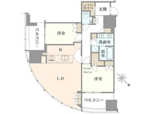 【東京都/港区麻布台】麻布台ヒルズ レジデンスB 間取り図