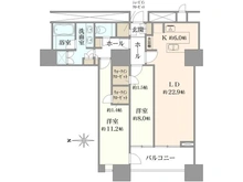 【東京都/港区三田】三田ガーデンヒルズ 間取り図