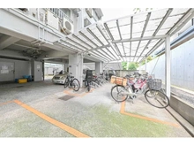 【東京都/港区白金】白金武蔵野マンション 駐輪場