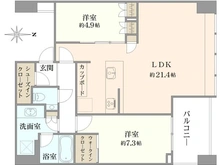 【東京都/港区白金】白金ザ・スカイ 間取り図