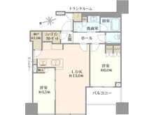 【東京都/港区白金】白金ザ・スカイ WEST棟 間取り図