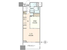 【東京都/港区南麻布】パークコート南麻布 間取り図