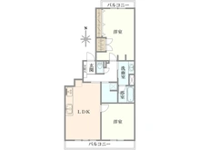 【東京都/港区南麻布】エクレール南麻布 間取り図