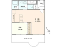 【東京都/港区南麻布】ヴィラ麻布 間取り図