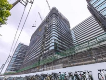 【東京都/中野区中野】パークシティ中野 ザ タワー エアーズ 建築中の外観