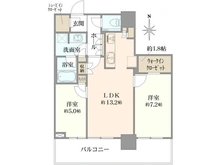 【東京都/中野区中野】パークシティ中野 ザ タワー ブリーズ 間取り図