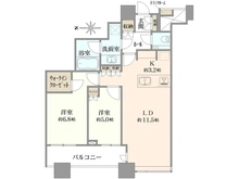 【東京都/港区台場】ザ・タワーズ台場 WEST棟 間取り図