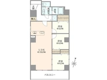 【東京都/新宿区原町】牛込ハイマンション 間取り図