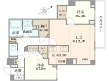 【東京都/港区六本木】ブランズ六本木 間取り図