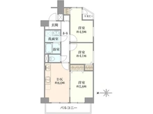 【東京都/渋谷区笹塚】フローレンスパレス笹塚 間取り図