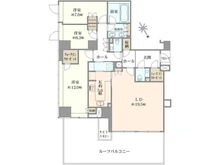 【東京都/港区六本木】ブランズ六本木ザ・レジデンス 間取り図
