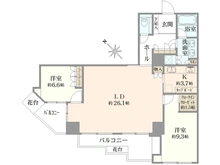【東京都/港区元麻布】元麻布ヒルズ　フォレストタワー 間取り図
