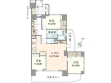 【東京都/港区三田】三田シティハウス 間取り図
