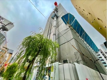 【東京都/港区新橋】ザ・パークハウス　芝御成門 建築中の外観