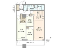 【東京都/港区三田】三田ガーデンヒルズ ウエストヒル 間取り図