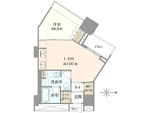 【東京都/港区高輪】高輪ザ・レジデンス 間取り図