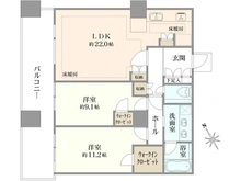 【東京都/港区六本木】アークヒルズ仙石山レジデンス 間取り図