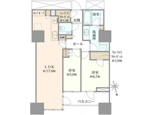 【東京都/港区三田】三田ガーデンヒルズ　NORTH HILL 間取り図