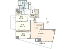 【東京都/港区西麻布】ザ・パークハウス西麻布レジデンス 間取り図
