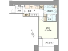 【東京都/港区麻布台】麻布台パークハウス 間取り図