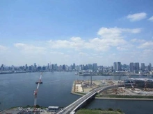 【東京都/江東区有明】ブリリア有明 シティタワー 眺望：屋上ラウンジから