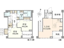 【東京都/港区南青山】オープンレジデンス南青山イーストテラス 間取り図