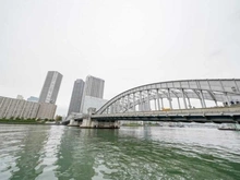 【東京都/中央区勝どき】パークタワー勝どきサウス  勝鬨橋（現地より約750m）