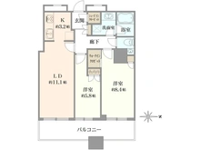 【東京都/港区芝】クレストプライムタワー芝 間取り図