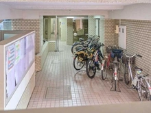 【東京都/港区赤坂】赤坂グリーンハイツ 駐輪場